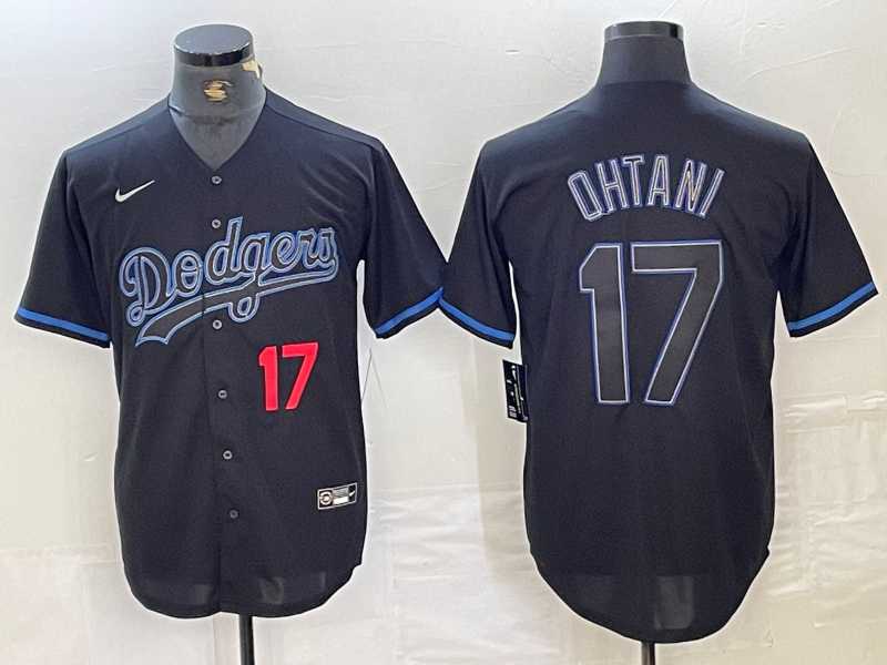 Men%27s Los Angeles Dodgers #17 Joe Kelly Number Lights Out Black Fashion Cool Base Nike Jersey->los angeles dodgers->MLB Jersey